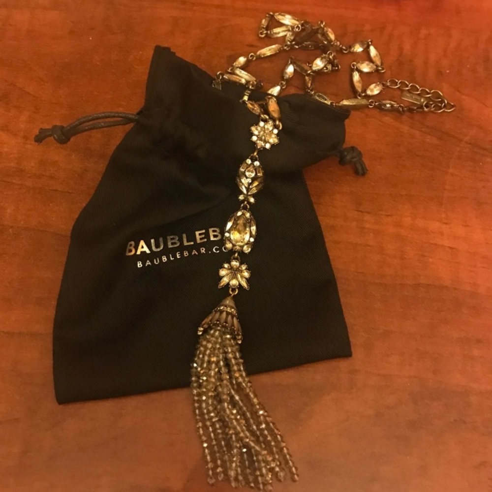 Baublebar Long Tassel Necklace